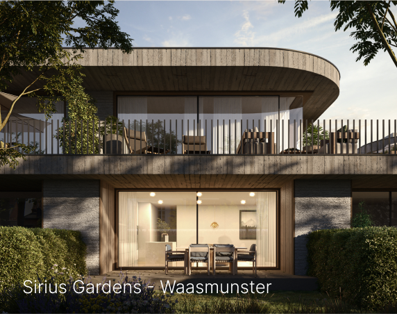 Luxe parkvilla te koop in een groen domein in Paddock Waasmunster